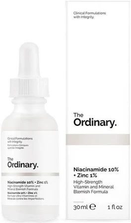 The Ordinary Niacinamide 10% + Zinc 1% Protetor Solar Bioré UV Perfect Face Milk FPS 50